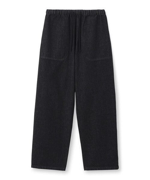 DANTON（ダントン）の「Men's Black Denim Easy Pants（デニムパンツ・メンズ・ブラック・44/40）」の2枚目の写真