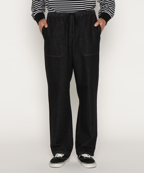 DANTON（ダントン）の「Men's Black Denim Easy Pants（デニムパンツ・メンズ・ブラック・44/40）」の4枚目の写真