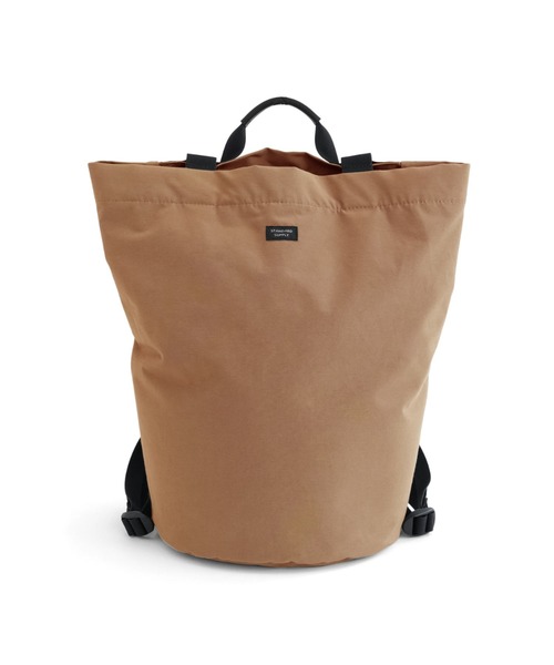 STANDARD SUPPLY(スタンダードサプライ)の「スタンダードサプライ / SIMPLICITY シンプリシティ / 2WAY BUCKET PACK ツーウェイバケットパック(バックパック/リュック・レディース・モカ/ダークネイビー/グレー/チャコールグレー/ブラック・FREE)」の4枚目の写真