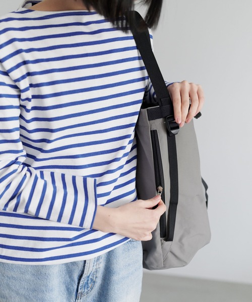 STANDARD SUPPLY(スタンダードサプライ)の「スタンダードサプライ / SIMPLICITY シンプリシティ / 2WAY BUCKET PACK ツーウェイバケットパック(バックパック/リュック・レディース・モカ/ダークネイビー/グレー/チャコールグレー/ブラック・FREE)」の14枚目の写真