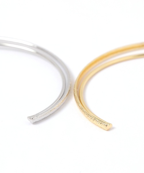 LAKOLE（ラコレ）の「ツインラインメタルバングル / 644582（バングル/リストバンド・レディース・その他1/その他2・FREE）」の5枚目の写真