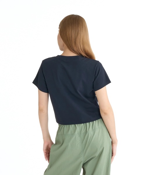 ROXY(ロキシー)の「ROXY ウィメンズ FITNESS FEEL THE SPARK TEE Tシャツ 【2026年春夏モデル】/ロキシーUVカット速乾ショート丈半袖Tシャツ(Tシャツ/カットソー・レディース・ブラック/グレー/ホワイト・MEDIUM/LARGE/SMALL)」の9枚目の写真