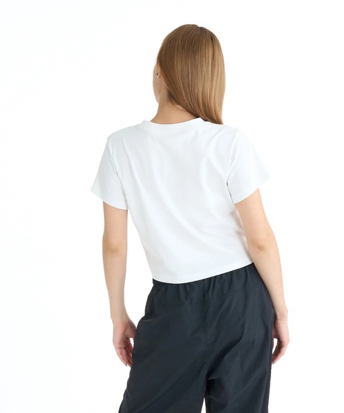ROXY(ロキシー)の「ROXY ウィメンズ FITNESS FEEL THE SPARK TEE Tシャツ 【2026年春夏モデル】/ロキシーUVカット速乾ショート丈半袖Tシャツ(Tシャツ/カットソー・レディース・ブラック/グレー/ホワイト・MEDIUM/LARGE/SMALL)」の11枚目の写真