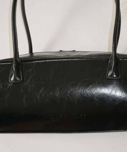 HONEY MI HONEY（ハニーミーハニー）の「minimal boston bag（ハンドバッグ・レディース・ベビーピンク/ブラック・FREE）」の14枚目の写真