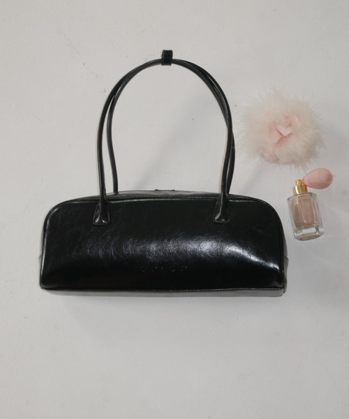 HONEY MI HONEY（ハニーミーハニー）の「minimal boston bag（ハンドバッグ・レディース・ベビーピンク/ブラック・FREE）」の13枚目の写真