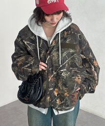 CPCM（シーピーシーエム）の「総柄ショートモッズ（ブルゾン）」