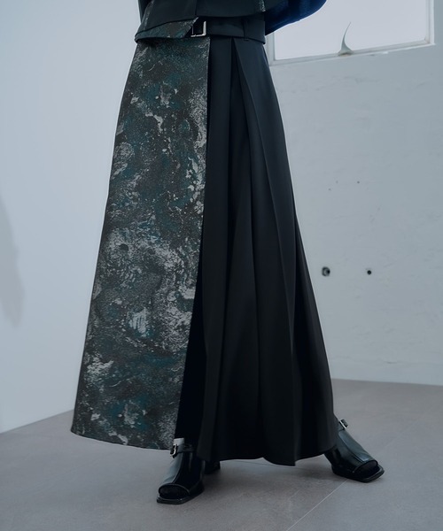 HARE（ハレ）の「アートジャガードキリカエスカート(HARE)（スカート・レディース・ネイビー/グリーン/パープル・FREE/LARGE）」の16枚目の写真