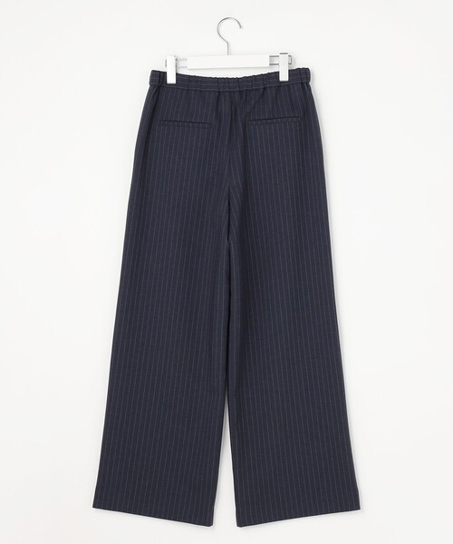 J.PRESS Ladies(J.プレス レディス)の「ペンシル SLUB STRIPE ワイド イージー パンツ(その他パンツ・レディース・アイボリー系1/ネイビー系1・S/XS)」の15枚目の写真