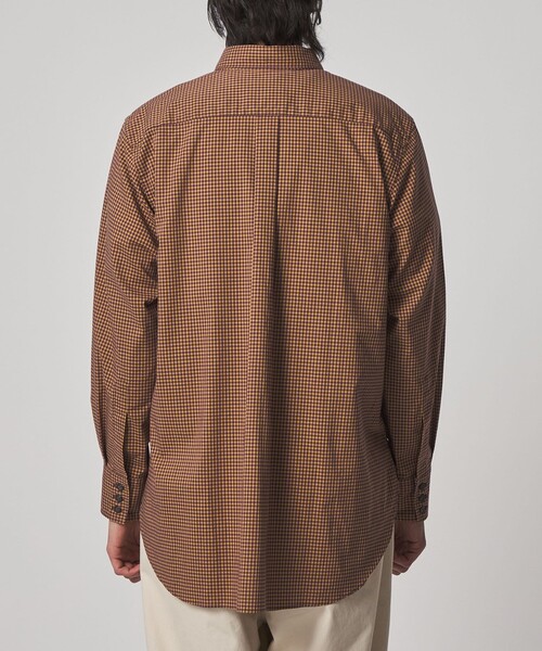 Marvine Pontiak shirt makers（マービンポンティアックシャツメーカーズ）の「＜Marvine Pontiak shirt makers × Steven Alan＞ GM CHK REG/シャツ（シャツ/ブラウス・メンズ・ダークブラウン・FREE）」の9枚目の写真