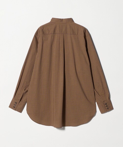 Marvine Pontiak shirt makers（マービンポンティアックシャツメーカーズ）の「＜Marvine Pontiak shirt makers × Steven Alan＞ GM CHK REG/シャツ（シャツ/ブラウス・メンズ・ダークブラウン・FREE）」の3枚目の写真