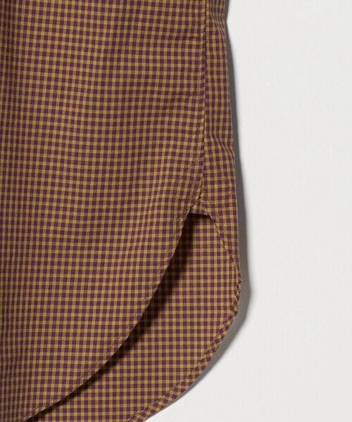 Marvine Pontiak shirt makers（マービンポンティアックシャツメーカーズ）の「＜Marvine Pontiak shirt makers × Steven Alan＞ GM CHK REG/シャツ（シャツ/ブラウス・メンズ・ダークブラウン・FREE）」の13枚目の写真