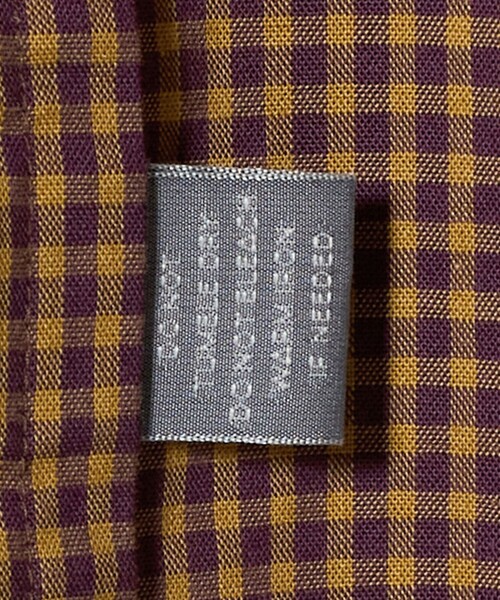 Marvine Pontiak shirt makers（マービンポンティアックシャツメーカーズ）の「＜Marvine Pontiak shirt makers × Steven Alan＞ GM CHK REG/シャツ（シャツ/ブラウス・メンズ・ダークブラウン・FREE）」の16枚目の写真