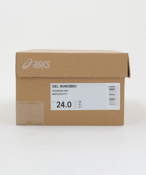 ASICS(アシックス)の「<asics>GEL-NUNOBIKI スニーカー(スニーカー・レディース・ベージュ・22.5cm/23cm/23.5cm/25.5cm/25cm/24.5cm/24cm)」の11枚目の写真