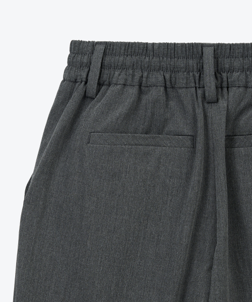 MUSINSA STANDARD KIDS（ムシンサスタンダードキッズ）の「テーパードスラックス [ミディアムグレー]（その他パンツ・レディース・その他・110/120/130/140/150/160）」の6枚目の写真