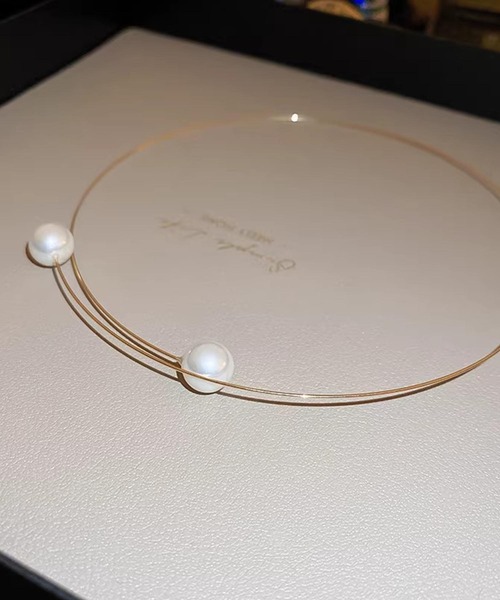 Dita Muaj.（ディータムアージュ）の「パールチョーカー（ネックレス・レディース・ゴールド/シルバー・FREE）」の6枚目の写真