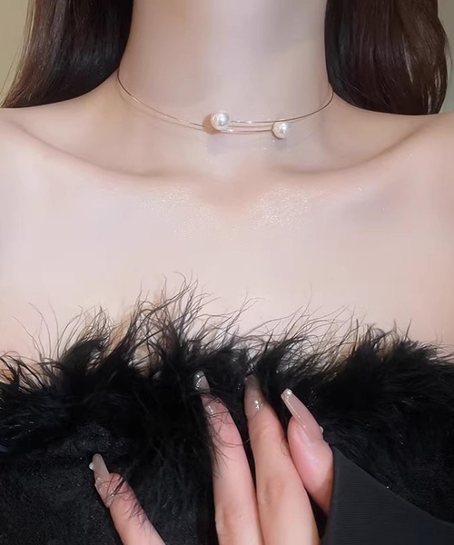 Dita Muaj.（ディータムアージュ）の「パールチョーカー（ネックレス・レディース・ゴールド/シルバー・FREE）」の11枚目の写真