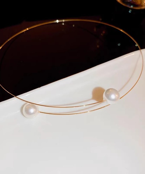 Dita Muaj.（ディータムアージュ）の「パールチョーカー（ネックレス・レディース・ゴールド/シルバー・FREE）」の12枚目の写真