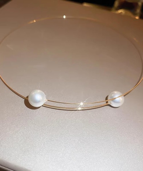 Dita Muaj.（ディータムアージュ）の「パールチョーカー（ネックレス・レディース・ゴールド/シルバー・FREE）」の9枚目の写真