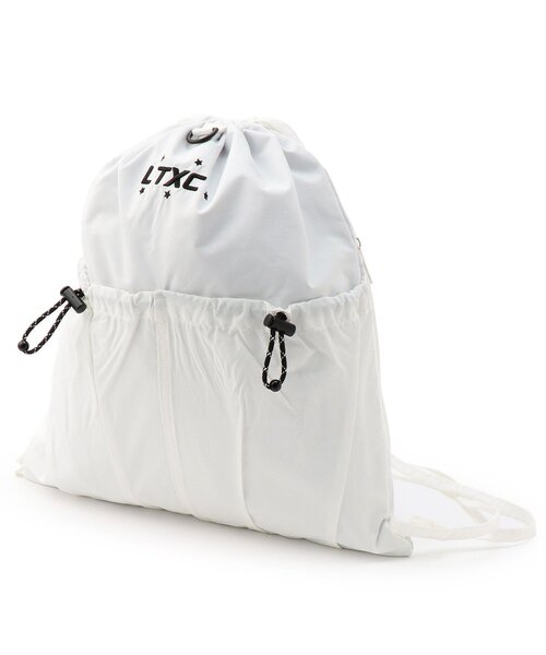 LOVETOXIC（ラブトキシック）の「【LTXC】【撥水】ナイロンナップサック（バックパック/リュック・キッズ・アイボリー/ブラック/グレー・F）」の2枚目の写真