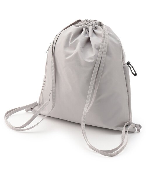 LOVETOXIC（ラブトキシック）の「【LTXC】【撥水】ナイロンナップサック（バックパック/リュック・キッズ・アイボリー/ブラック/グレー・F）」の4枚目の写真