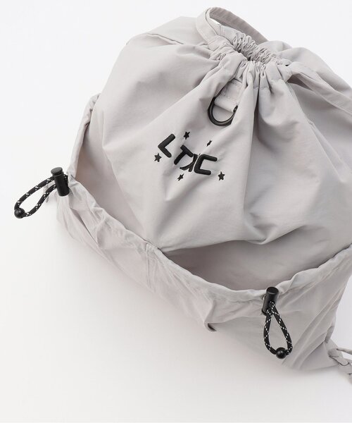LOVETOXIC（ラブトキシック）の「【LTXC】【撥水】ナイロンナップサック（バックパック/リュック・キッズ・アイボリー/ブラック/グレー・F）」の9枚目の写真