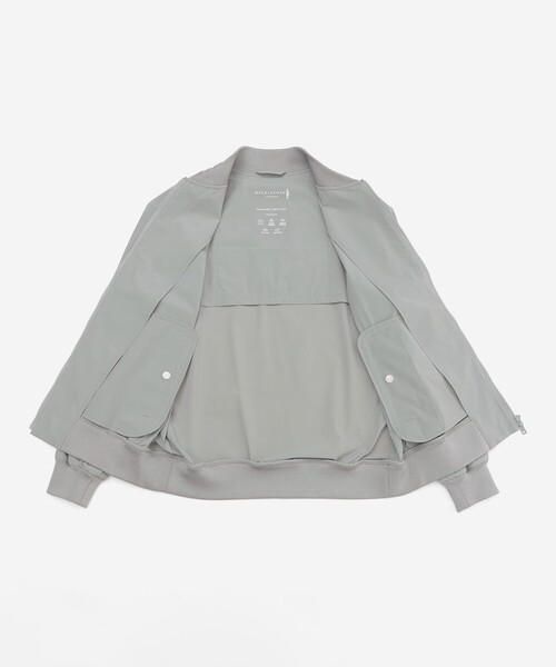 MACKINTOSH LONDON（マッキントッシュ ロンドン）の「【FEATHER-TECH PAC】【FLEX NYLON】ストレッチナイロンMA-1（ブルゾン・メンズ・ネイビー/グレー・42/38/40）」の10枚目の写真