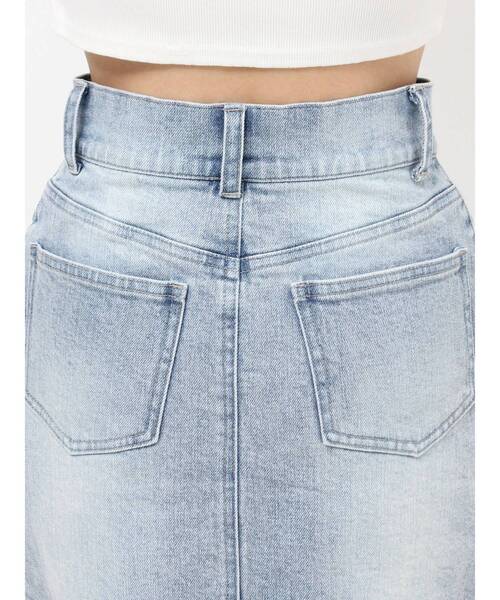 RESEXXY(リゼクシー)の「ベーシックデニムミニスカート(デニムスカート・レディース・インディゴブルー/ライトブルー・FREE)」の21枚目の写真