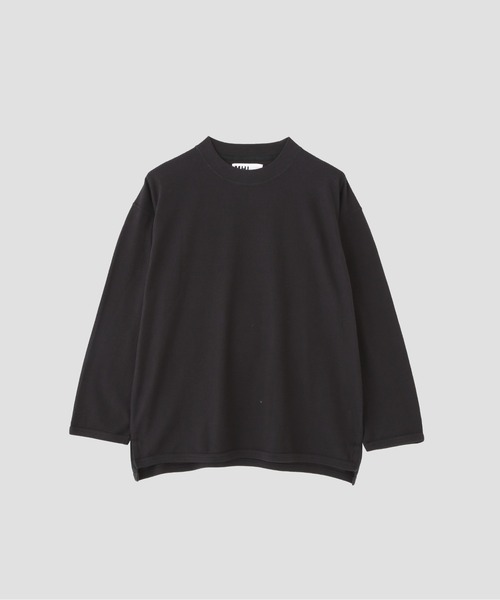 MHL.（エムエイチエル）の「COTTON JERSEY MESH（Tシャツ/カットソー・メンズ・ダークグレー/ライトグレー・LARGE/MEDIUM）」の8枚目の写真