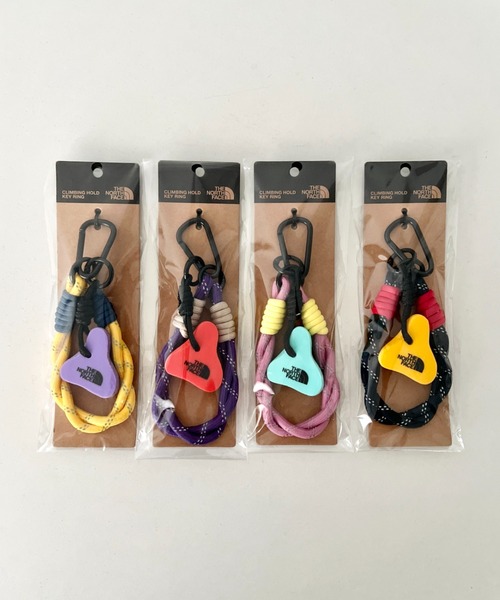 THE NORTH FACE(ザノースフェイス)の「THE NORTH FACE(ザ・ノースフェイス)/キーリング バッグチャーム カラビナ ロープ/CLIMBING HOLD KEY RING(キーホルダー・レディース・ミント/イエロー/パープル/オレンジ・FREE)」の6枚目の写真