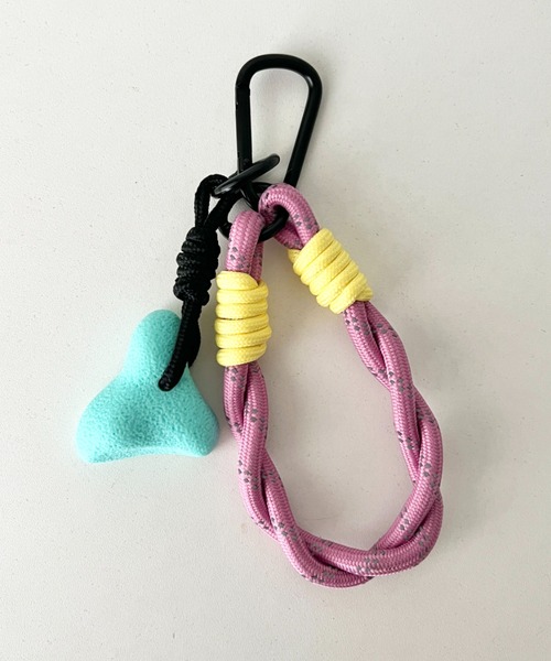 THE NORTH FACE(ザノースフェイス)の「THE NORTH FACE(ザ・ノースフェイス)/キーリング バッグチャーム カラビナ ロープ/CLIMBING HOLD KEY RING(キーホルダー・レディース・ミント/イエロー/パープル/オレンジ・FREE)」の12枚目の写真