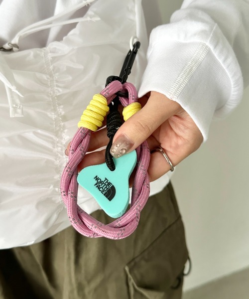 THE NORTH FACE(ザノースフェイス)の「THE NORTH FACE(ザ・ノースフェイス)/キーリング バッグチャーム カラビナ ロープ/CLIMBING HOLD KEY RING(キーホルダー・レディース・ミント/イエロー/パープル/オレンジ・FREE)」の7枚目の写真