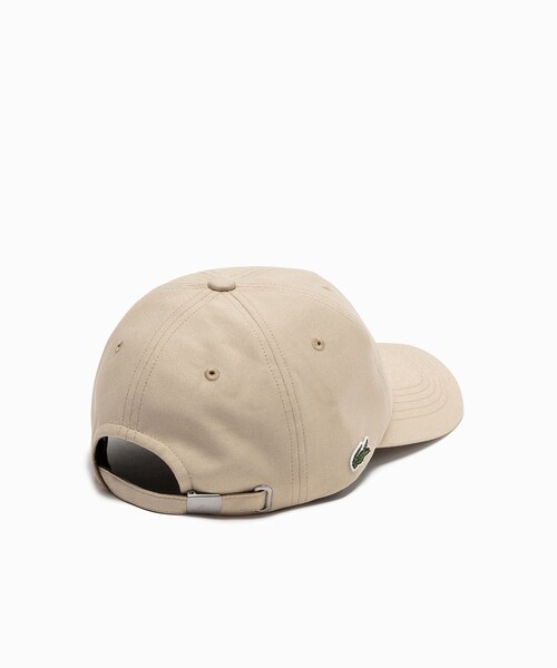 LACOSTE（ラコステ）の「接触冷感 UCカット ルネ・ラコステ シグネチャーキャップ（キャップ・メンズ・ブラック/ベージュ/ネイビー・58cm）」の9枚目の写真