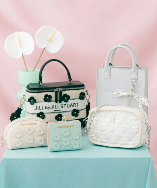 JILL by JILL STUART(ジルバイジルスチュアート)の「バンドオブバニティ(ショルダーバッグ・レディース・グレー/ホワイト/ブラック・FREE)」の9枚目の写真