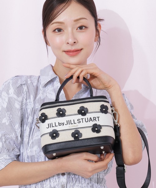 JILL by JILL STUART(ジルバイジルスチュアート)の「バンドオブバニティ(ショルダーバッグ・レディース・グレー/ホワイト/ブラック・FREE)」の10枚目の写真
