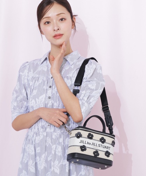 JILL by JILL STUART(ジルバイジルスチュアート)の「バンドオブバニティ(ショルダーバッグ・レディース・グレー/ホワイト/ブラック・FREE)」の11枚目の写真