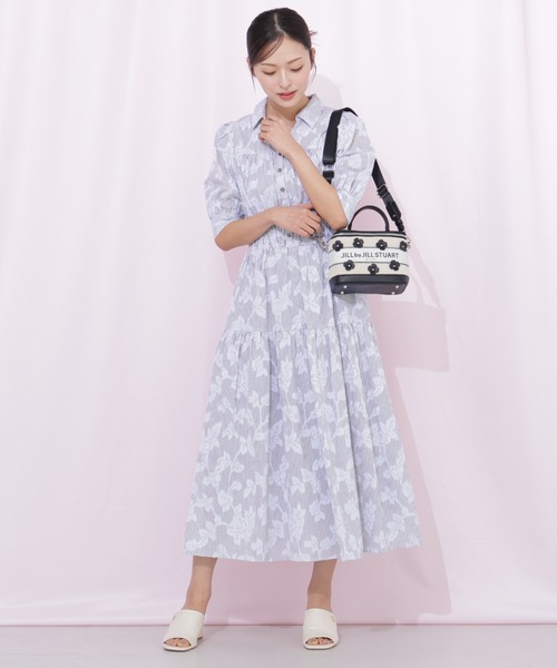 JILL by JILL STUART(ジルバイジルスチュアート)の「バンドオブバニティ(ショルダーバッグ・レディース・グレー/ホワイト/ブラック・FREE)」の12枚目の写真