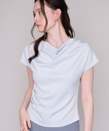 MISCH MASCH | 2026春夏新作 ドレープデザイントップス(Tシャツ/カットソー)