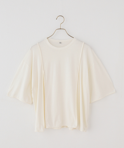 plage(プラージュ)の「BASERANGE / ベースレンジ MUL TEE シャツ(Tシャツ/カットソー・レディース・ホワイト・FREE)」の10枚目の写真