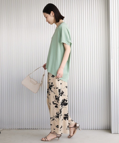 AMERICAN HOLIC（アメリカンホリック）の「【WEB限定】アソートギャザー柄パンツ（その他パンツ・レディース・ベージュ/ブラウン/ブラック・L/M/S）」の15枚目の写真