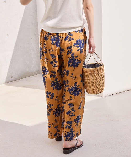 AMERICAN HOLIC（アメリカンホリック）の「【WEB限定】アソートギャザー柄パンツ（その他パンツ・レディース・ベージュ/ブラウン/ブラック・L/M/S）」の5枚目の写真