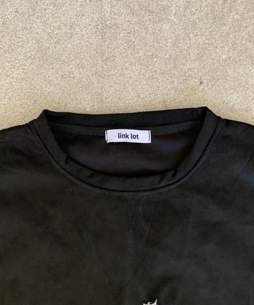 link lot（リンクロット）の「【ブローチ付き】クロスモチーフブローチ付ノースリーブT（Tシャツ/カットソー・メンズ・ダークグレー/ホワイト/ブラック・M/L）」の19枚目の写真