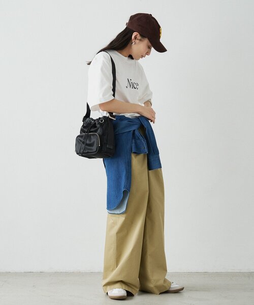 russet(ラシット)の「《インフルエンサースタッフ企画》マルチショルダーバッグ(ショルダーバッグ・レディース・カーキ/ブラック/グレー・FREE)」の7枚目の写真