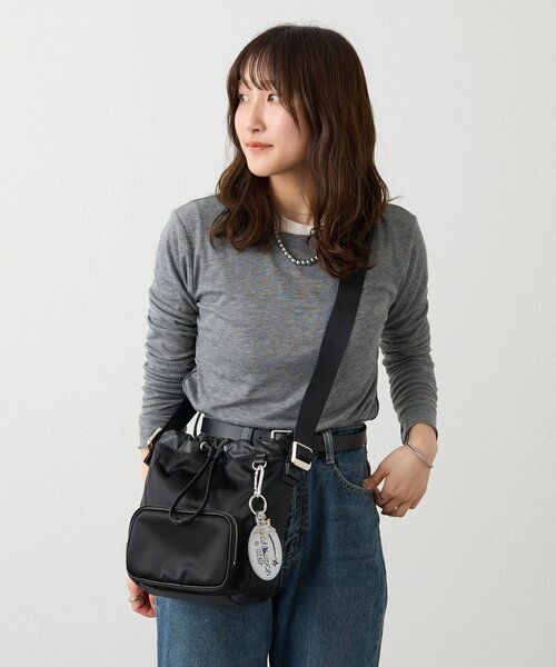 russet(ラシット)の「《インフルエンサースタッフ企画》マルチショルダーバッグ(ショルダーバッグ・レディース・カーキ/ブラック/グレー・FREE)」の11枚目の写真