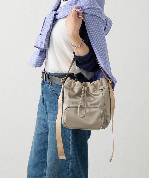 russet（ラシット）の「《インフルエンサースタッフ企画》マルチショルダーバッグ（ショルダーバッグ・レディース・カーキ/ブラック/グレー・FREE）」の7枚目の写真