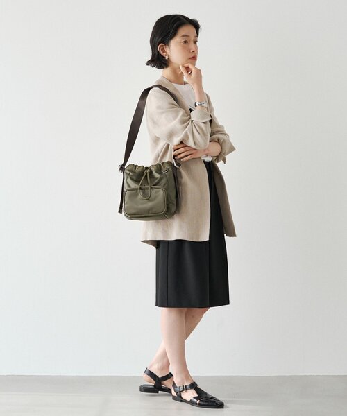 russet(ラシット)の「《インフルエンサースタッフ企画》マルチショルダーバッグ(ショルダーバッグ・レディース・カーキ/ブラック/グレー・FREE)」の16枚目の写真