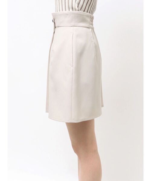 MURUA(ムルーア)の「【接触冷感】ラップライクミニスカート【セットアップ着用可】 夏服(スカート・レディース・グレー/ベージュ/ブラック/ブルー・1/2)」の15枚目の写真