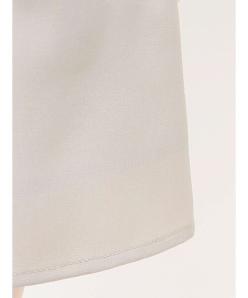 MURUA(ムルーア)の「【接触冷感】ラップライクミニスカート【セットアップ着用可】 夏服(スカート・レディース・グレー/ベージュ/ブラック/ブルー・1/2)」の7枚目の写真