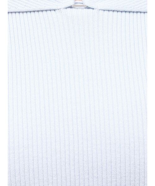 MERCURYDUO（マーキュリーデュオ）の「2wayチョーカーネックニット（ニット/セーター・レディース・ブラック/ライトブルー/グリーン・FREE）」の15枚目の写真