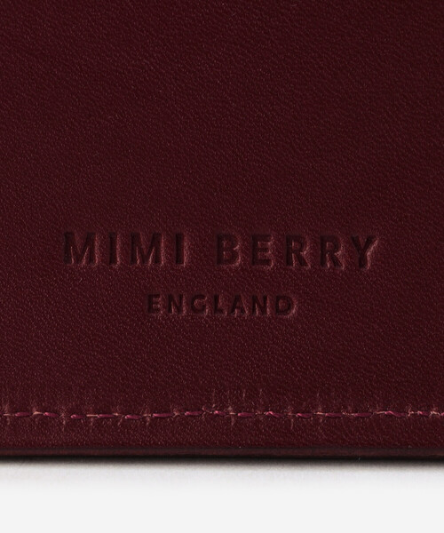 MIMI BERRY（ミミベリー）の「MIMI BERRY | ショルダーバッグ EVE WOMEN（ショルダーバッグ・レディース・ブラック/ワイン・ONE）」の9枚目の写真