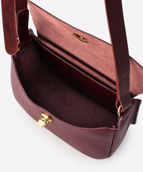 MIMI BERRY（ミミベリー）の「MIMI BERRY | ショルダーバッグ EVE WOMEN（ショルダーバッグ・レディース・ブラック/ワイン・ONE）」の10枚目の写真